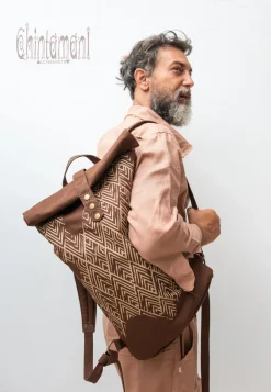 Chintamani Alchemistry Alchemy RollTop Backpack / Brown^ Backpacks & Bags