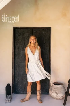 Chintamani Alchemistry Alma Midi Dress / Off White^ Mini & Midi Dress