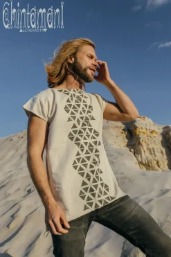Chintamani Alchemistry Atua Print T-shirt / Off White^ Tops & T-shirt