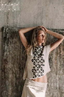 Chintamani Alchemistry Atua Print T-shirt / Raw Cotton^ T-shirt & Tunic