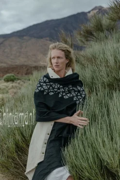Chintamani Alchemistry Atua Wrap Shawl / Black^ Shawls & Scarfs