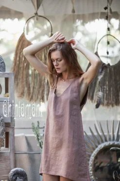Chintamani Alchemistry Backless Tunic Dress / Dusty Pink^ Mini & Midi Dress