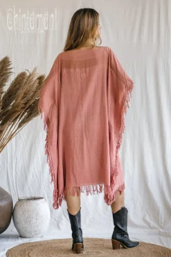 Chintamani Alchemistry Beach Poncho Dress / Soft Pink^ Mini & Midi Dress