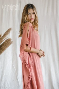Chintamani Alchemistry Beach Poncho Dress / Soft Pink^ Mini & Midi Dress