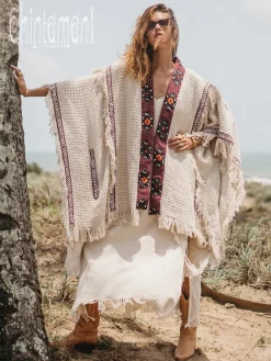 Chintamani Alchemistry Berber Cotton Poncho^ Kimono & Cover Up