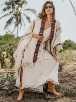 Chintamani Alchemistry Berber Cotton Poncho^ Kimono & Cover Up