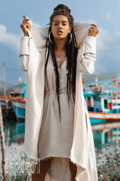 Chintamani Alchemistry Canvas Raw Coat^ Jackets & Coats