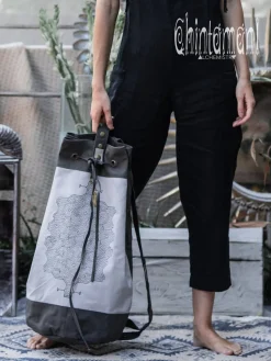 Chintamani Alchemistry Canvas Torba Backpack / Shipobo Grey^ Backpacks & Bags