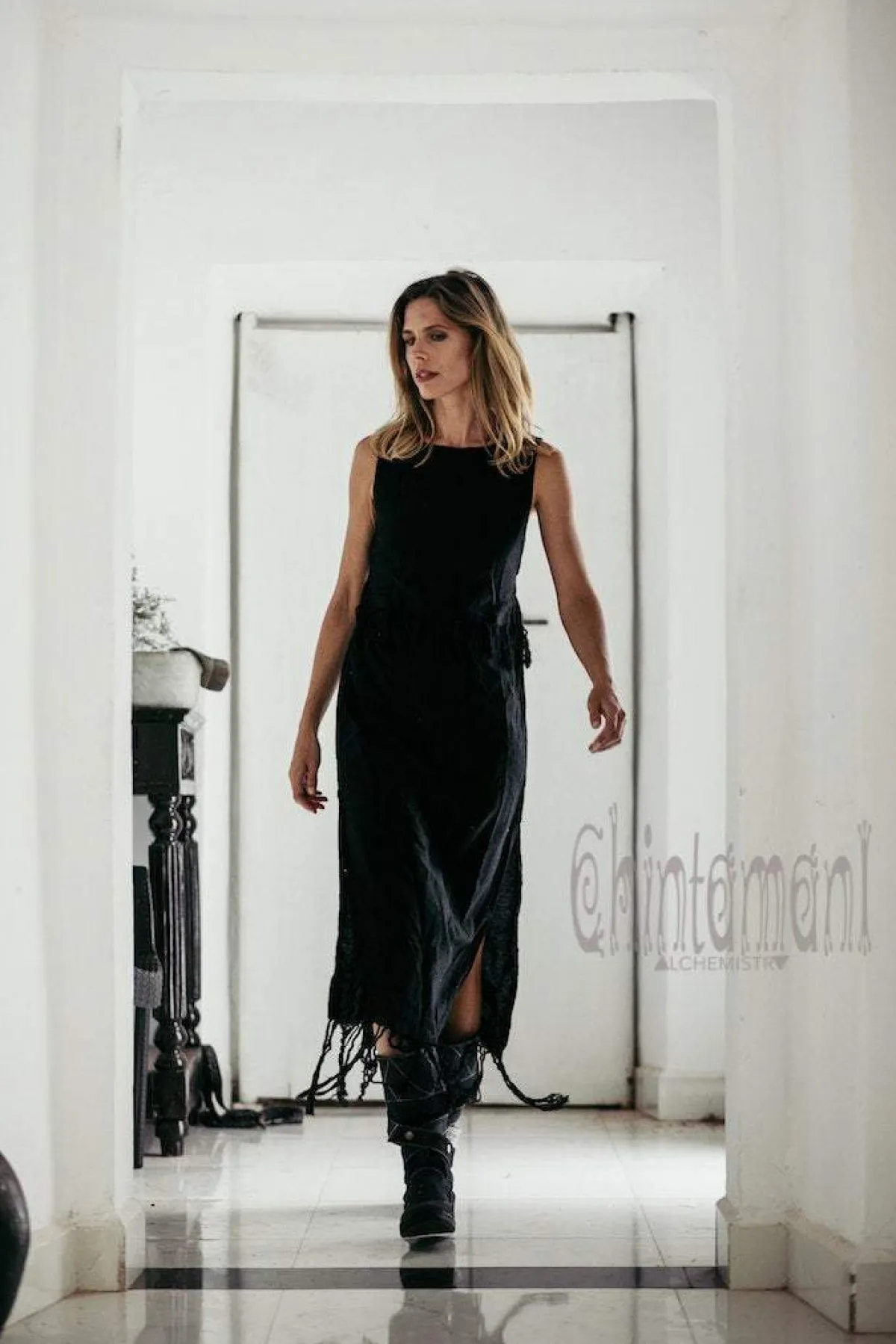 Chintamani Alchemistry Chakruna Long Dress / Black^ Maxi Dress
