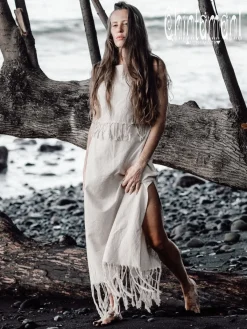 Chintamani Alchemistry Chakruna Long Dress / Off White^ Maxi Dress
