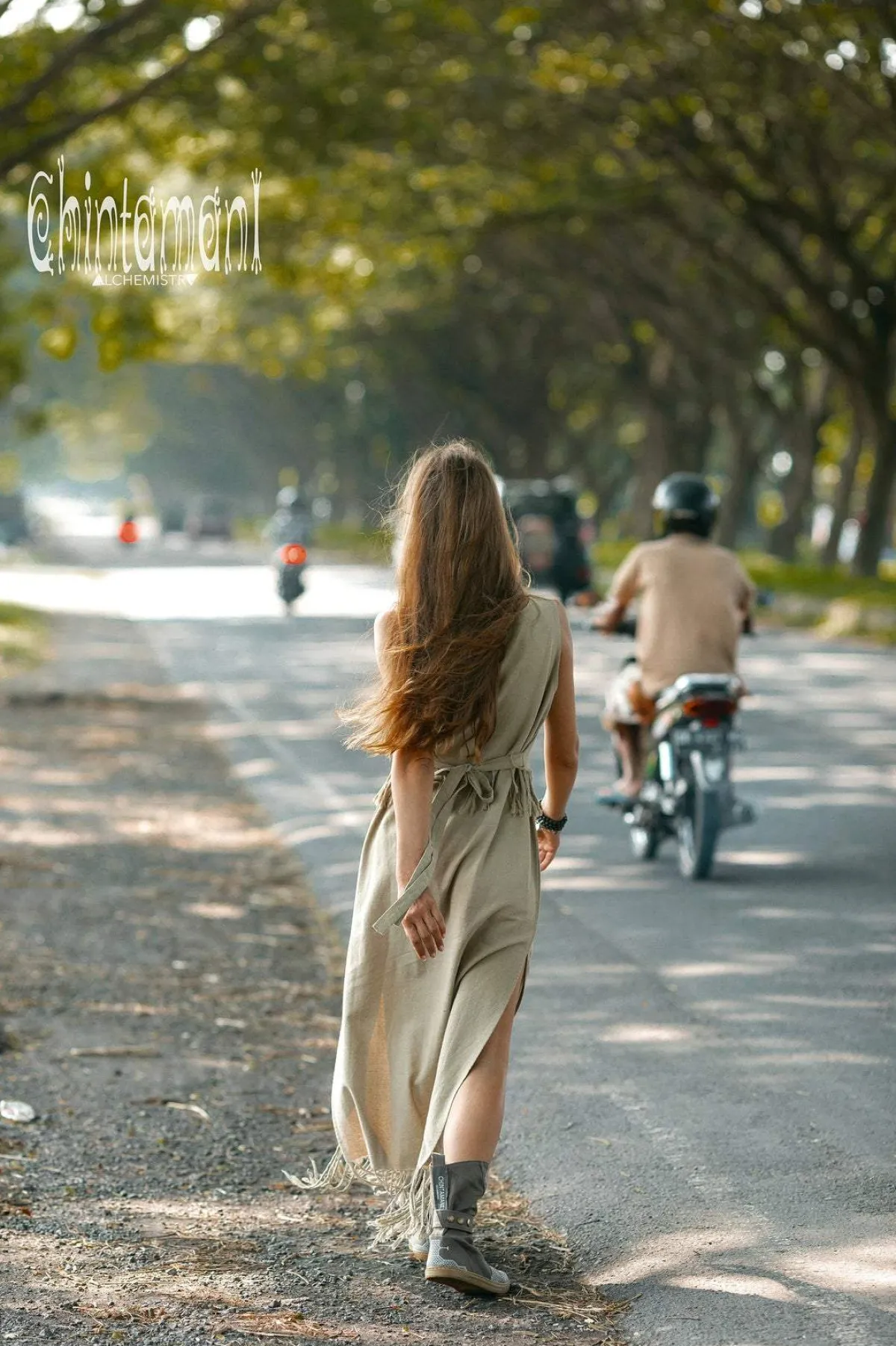 Chintamani Alchemistry Chakruna Long Dress / Sage^ Maxi Dress