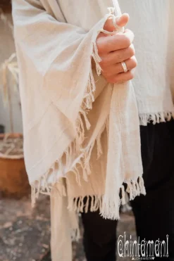 Chintamani Alchemistry Cotton Kimono Robe / Off White^ Kimono & Coat