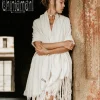 Chintamani Alchemistry Cotton Wrap Shawl / Off White^ Shawls & Scarfs
