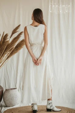 Chintamani Alchemistry Double Layer Dress / Off White^ High Low Dress