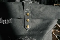 Chintamani Alchemistry Flower RollTop Backpack / Dark Grey^ Backpacks & Bags
