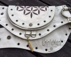 Chintamani Alchemistry Flower Waist Belt Bag / 4 colors^ Canvas Hip Bags