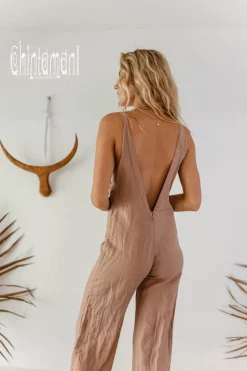 Chintamani Alchemistry Fringed Jumpsuit / Dusty Pink^ Jumpsuits