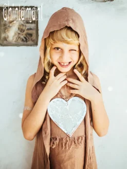 Chintamani Alchemistry Girls Linen Tunic / Dusty Pink^Kids For Kids