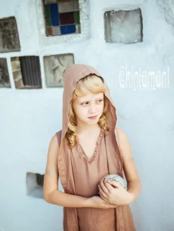 Chintamani Alchemistry Girls Linen Tunic / Dusty Pink^Kids For Kids