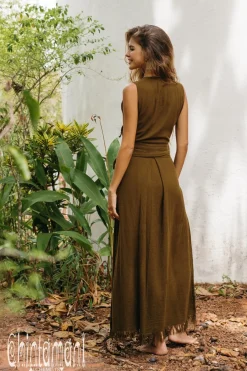 Chintamani Alchemistry Goan Wrap Dress / Brown^ Wrap Dress