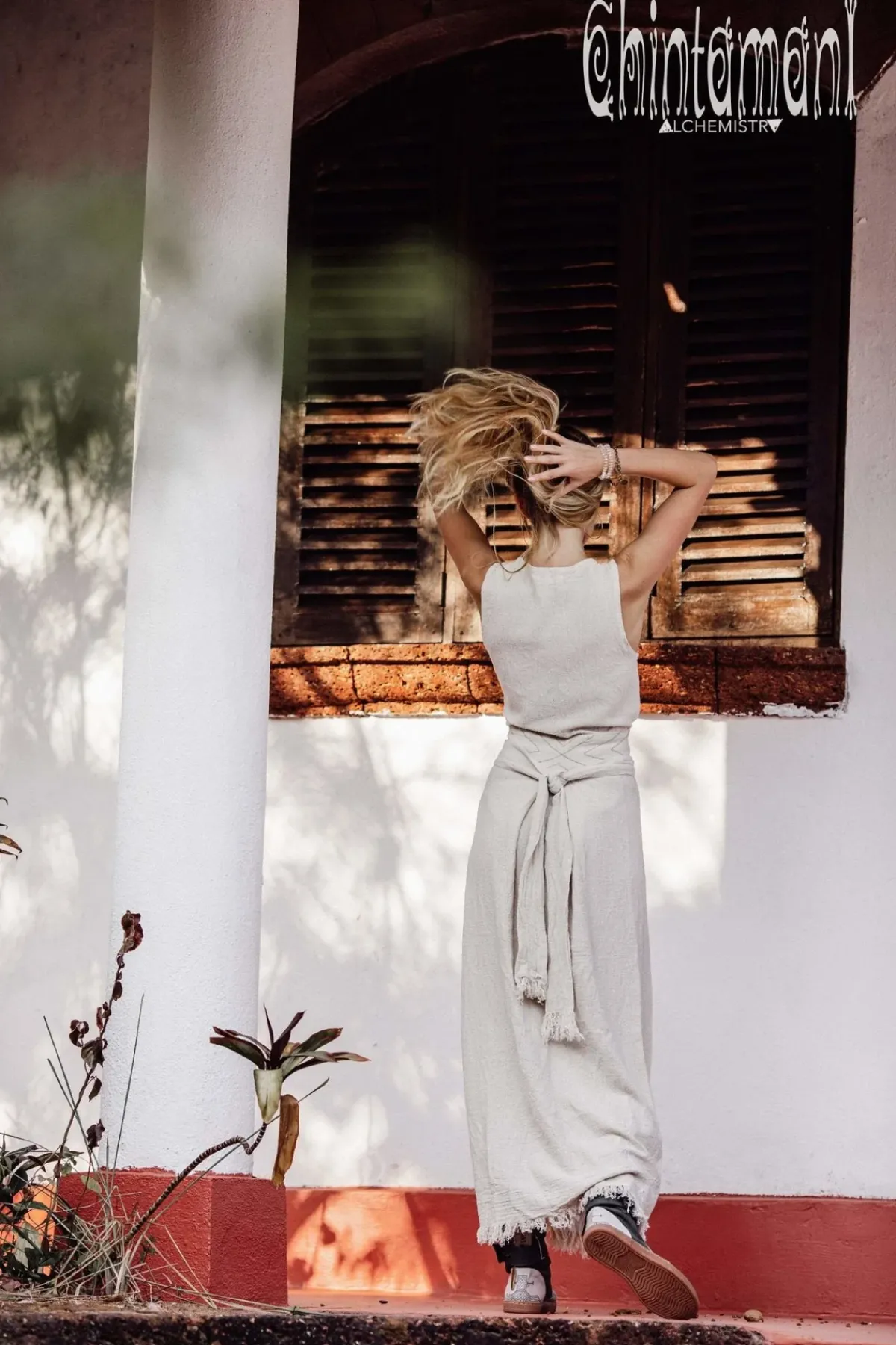 Chintamani Alchemistry Goan Wrap Dress / Off White^ Wrap Dress