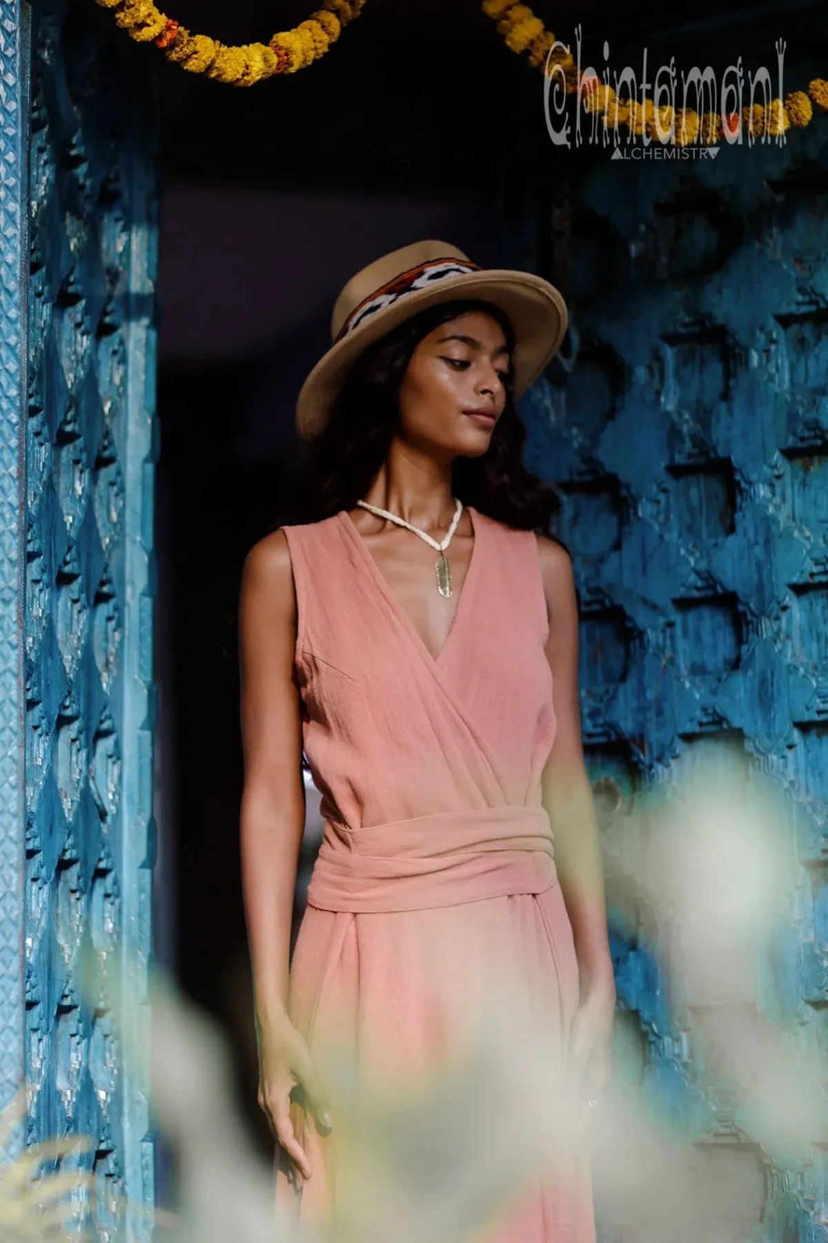 Chintamani Alchemistry Goan Wrap Dress / Pink^ Wrap Dress