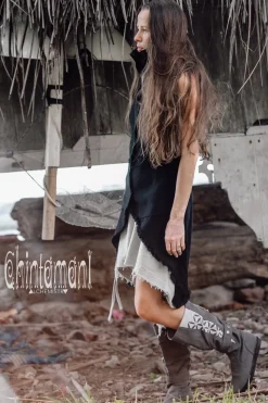 Chintamani Alchemistry High Flower Boots / Grey^ Boots