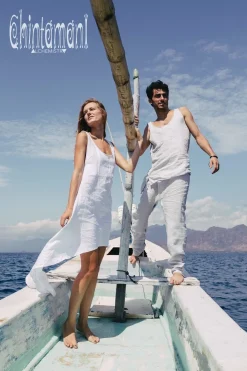 Chintamani Alchemistry High Low Linen Dress / White^ High Low Dress