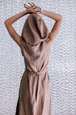 Chintamani Alchemistry Linen Shirt Dress / Dusty Rose^ Kimono & Cover Up|Shirt Dress