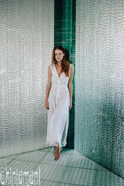 Chintamani Alchemistry Linen Shirt Dress / White^ Kimono & Cover Up|Shirt Dress