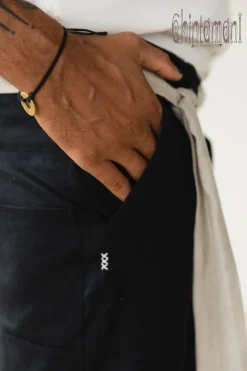 Chintamani Alchemistry Linen Short Pants / Black^ Pants