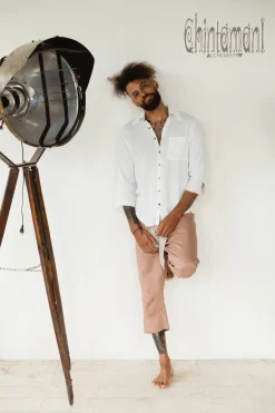 Chintamani Alchemistry Linen Short Pants / Dusty Pink^ Pants
