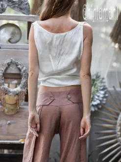 Chintamani Alchemistry Linen Split Pants / Dusty Pink^ Pants