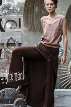 Chintamani Alchemistry Linen Tank Top / Dusty Pink^ Tank Top
