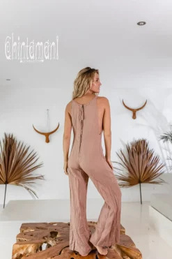 Chintamani Alchemistry Long Linen Jumpsuit / Dusty Pink^ Jumpsuits
