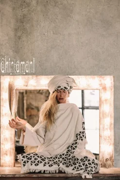 Chintamani Alchemistry Mantle Cardigan / Off White^ Kimono & Cover Up