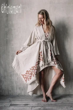 Chintamani Alchemistry Mantle Cardigan / Off White^ Kimono & Cover Up