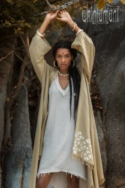 Chintamani Alchemistry Mantle Cardigan / Sage Green^ Kimono & Cover Up
