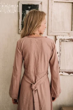 Chintamani Alchemistry Maxi Kimono Dress / Dusty Rose^ Wrap Dress