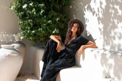 Chintamani Alchemistry Maxi Shirt Dress / Black^ Shirt Dress|Maxi Dress