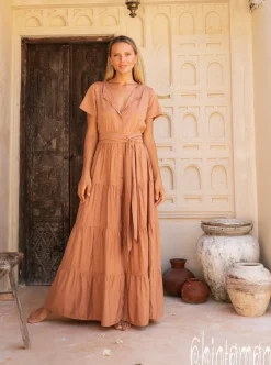 Chintamani Alchemistry Maxi Shirt Dress / Dusty Pink^ Shirt Dress|Maxi Dress