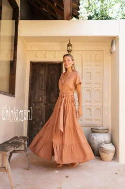 Chintamani Alchemistry Maxi Shirt Dress / Dusty Pink^ Shirt Dress|Maxi Dress