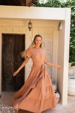 Chintamani Alchemistry Maxi Shirt Dress / Dusty Pink^ Shirt Dress|Maxi Dress