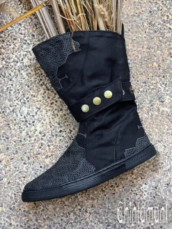 Chintamani Alchemistry Medium Tribal Boots / Black^ Boots