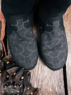 Chintamani Alchemistry Medium Tribal Boots / Black^ Boots