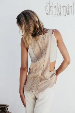 Chintamani Alchemistry Open Sides Top / Beige^ Tank Top