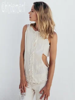 Chintamani Alchemistry Open Sides Top / Off White^ Tank Top