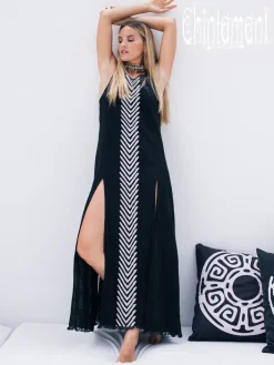 Chintamani Alchemistry Organic Corner Dress / Black^ Maxi Dress
