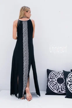 Chintamani Alchemistry Organic Corner Dress / Black^ Maxi Dress
