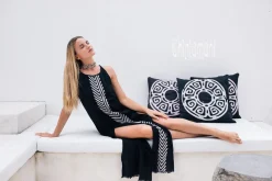 Chintamani Alchemistry Organic Corner Dress / Black^ Maxi Dress